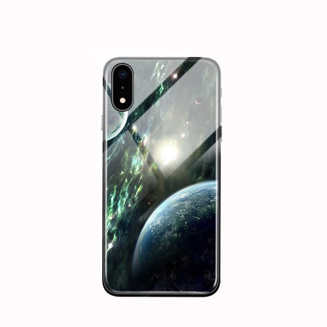 Ốp lưng Hệ Mặt Trời Galaxy cho iPhone 12 11 Pro Max 11 11 pro XS Max