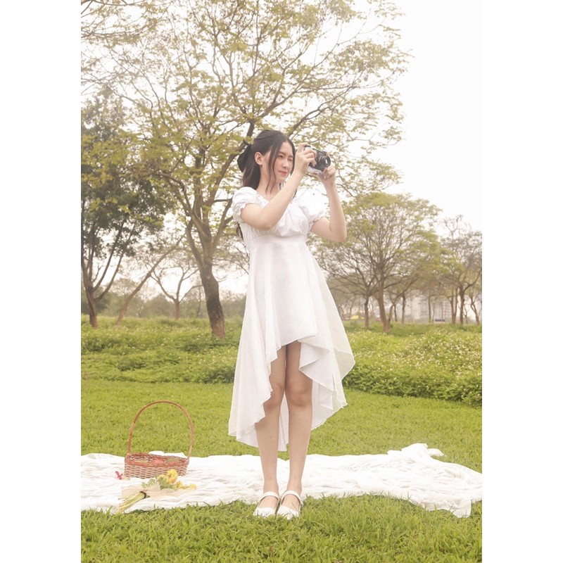 VÁY ĐI PROM/ĐI TIỆC/KỶ YẾU - MANDY DRESS - VÁY CÁCH ĐIỆU CỦA VÁY HỚT TRƯỚC - V0124 | BigBuy360 - bigbuy360.vn