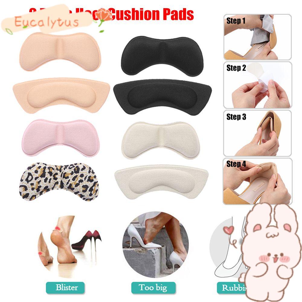 Bộ 2 Cặp Đệm Dán Bảo Vệ Gót Chân Tự Dính Cho Nam Nữ