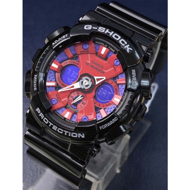 Đồng hồ Nam Casio G-shock GA-120 Chính hãng - Chống nước 20 ATM - Tuổi thọ pin 7 năm - bảo hành 12 tháng quốc tế