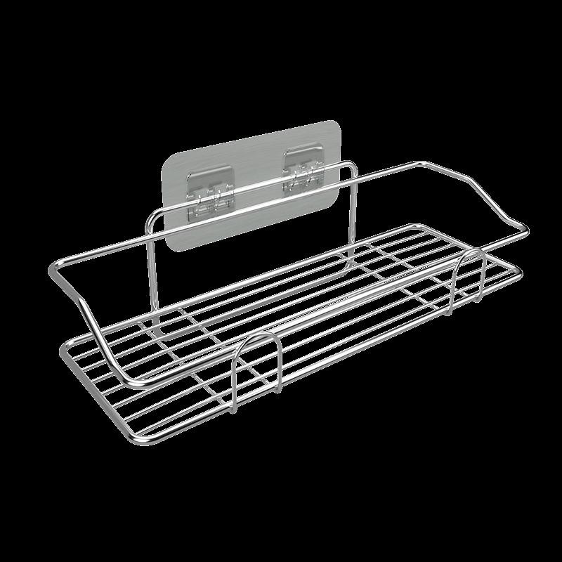 Giá để đồ gia vị dính tường, kệ đựng đồ nhà bếp INOX cao cấp-KT35