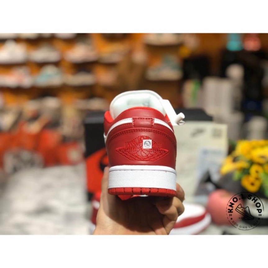 [ Full Box + Bill ] Giày Jordan Cổ Thấp Nam Nữ, Giày Sneaker JD1 Đỏ Trắng Cổ Thấp Thời Trang Cao Cấp Hottrend 2022 | BigBuy360 - bigbuy360.vn