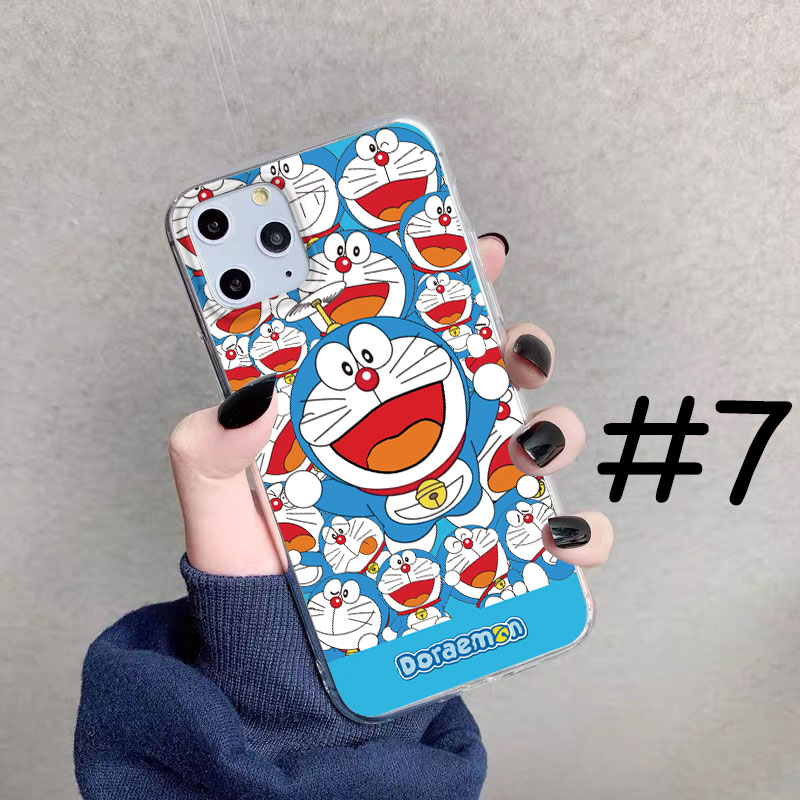 Ốp lưng TPU mềm Samsung Galaxy J3 Pro J5 Pro J7 Pro 2017 Doraemon hoa văn