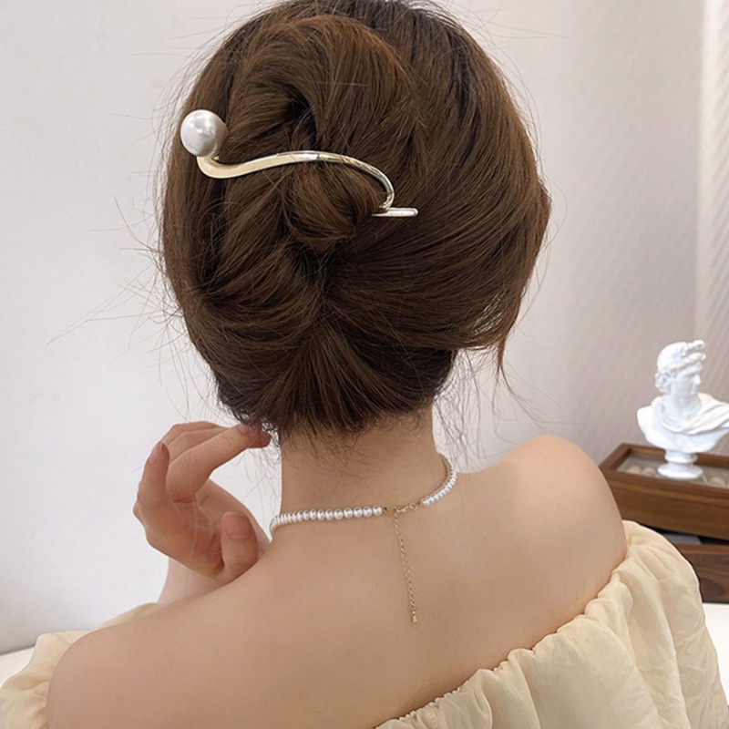 Kẹp Tóc Ngọc Trai Phụ Kiện Thời Trang Cho Nữ AB082