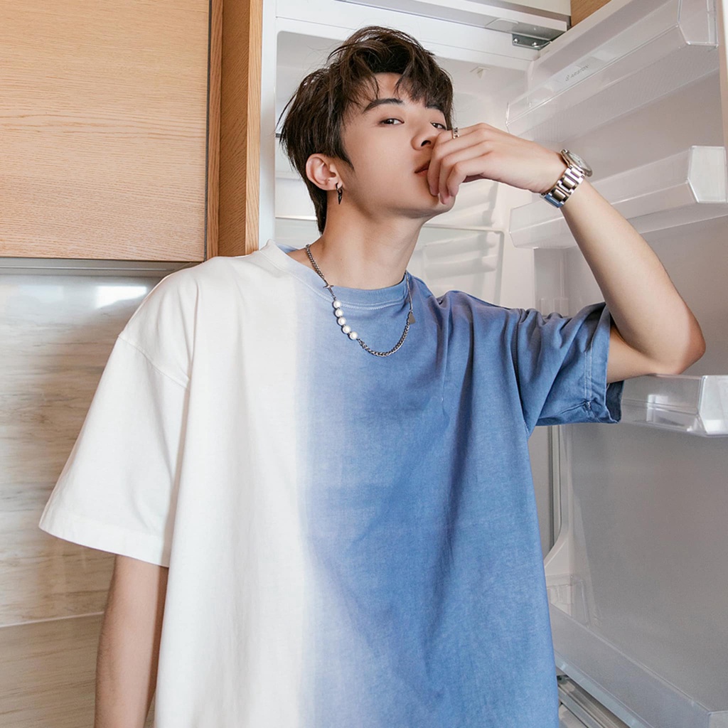 Áo thun nam Gardient Shirt 2 màu NTC  A084
