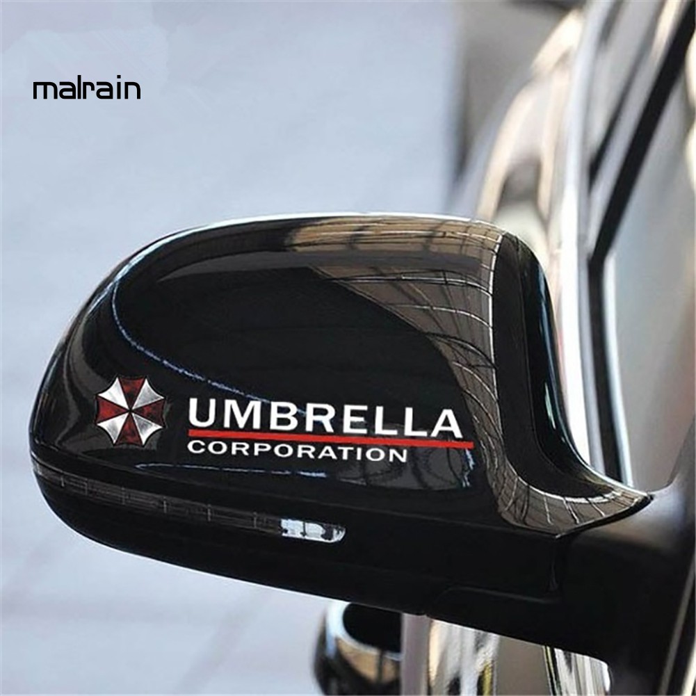 1 Cặp Miếng Dán Phản Quang Trang Trí Gương Chiếu Hậu Xe Hơi