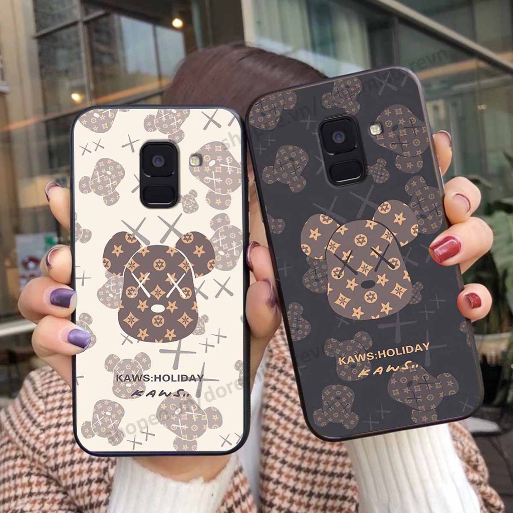 Ốp Samsung A6 2018 / A6 Plus / A6+ thể thao, bear brick, ốp lưng dẻo thời trang bền đẹp