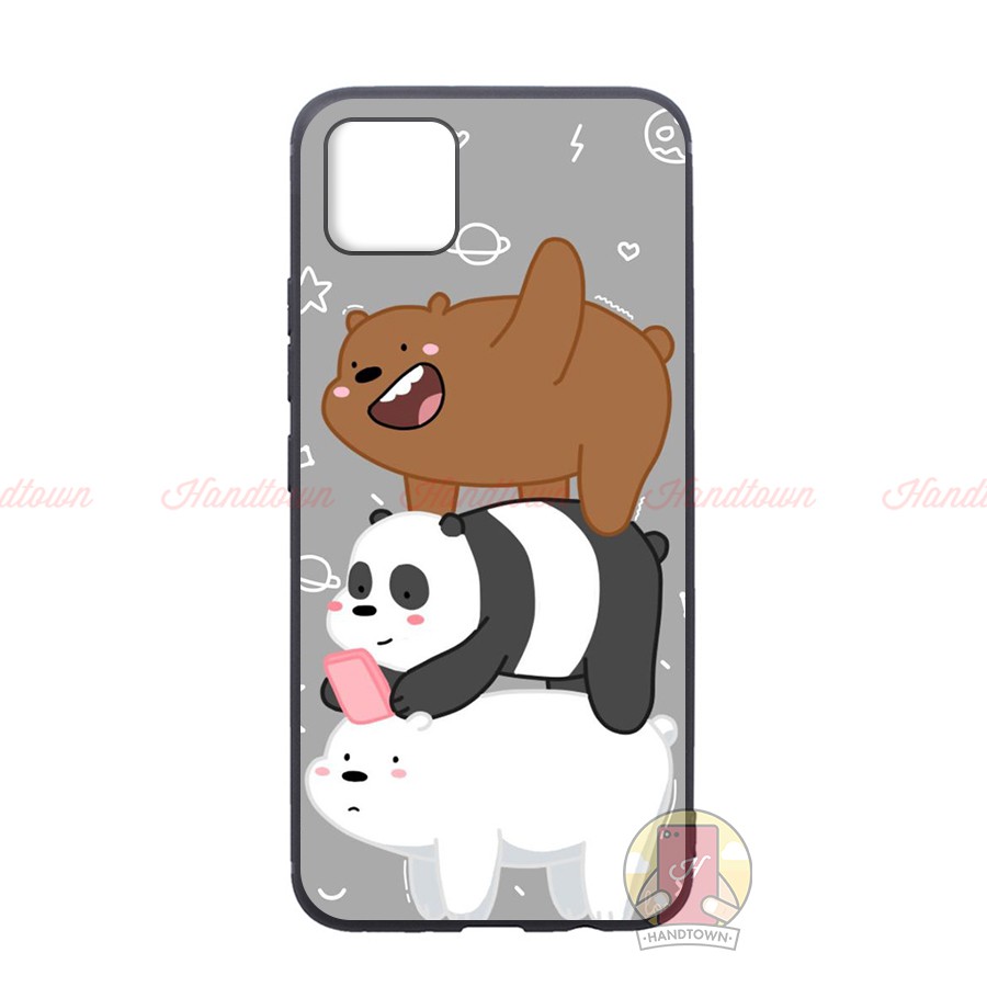 Ốp lưng Realme C11 dẻo đen in hình phần A