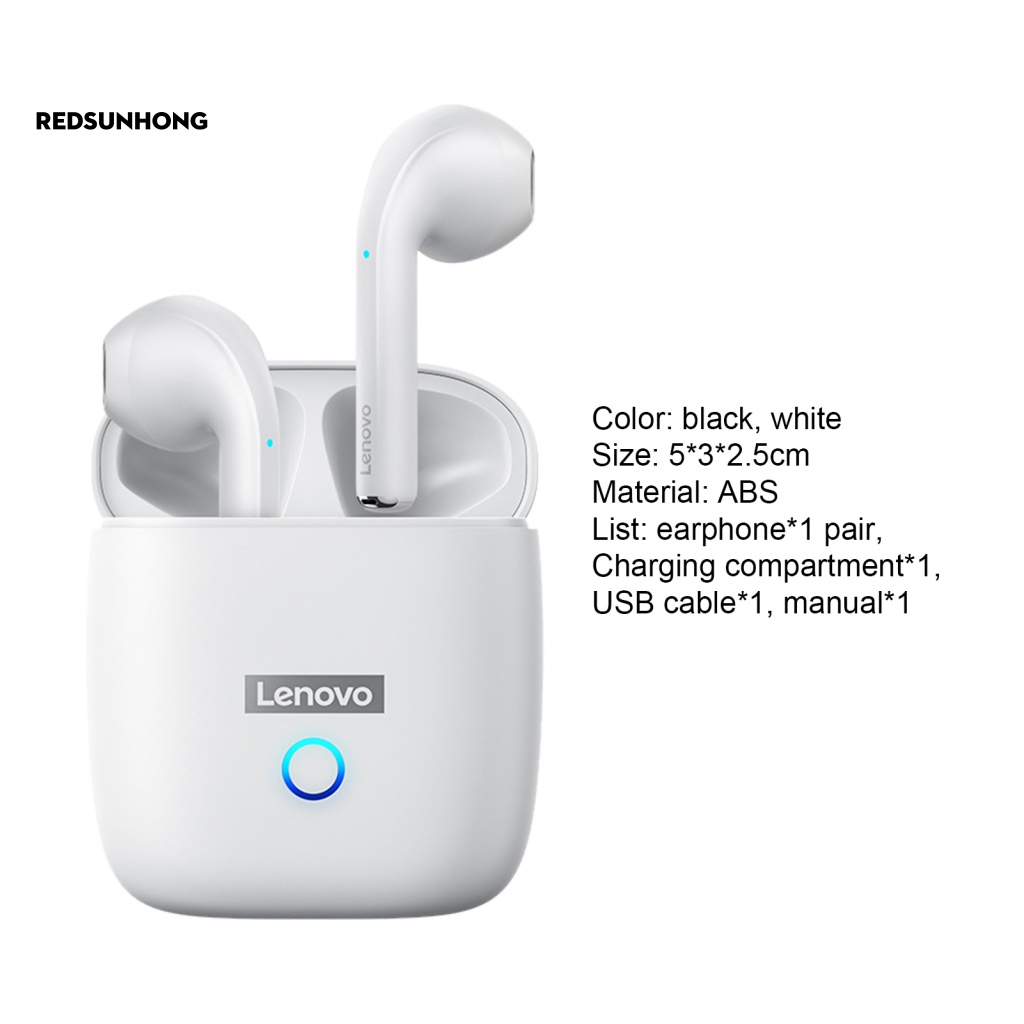Tai Nghe Nhét Tai Không Dây Kết Nối Bluetooth 5.0 Có Đèn Âm Thanh Nổi