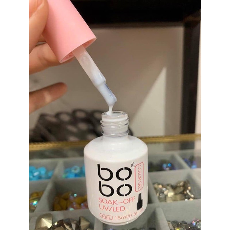 Sơn gel thạch nước gạo BoBo, sơn thạch màu nước gạo Thiên Di Nail