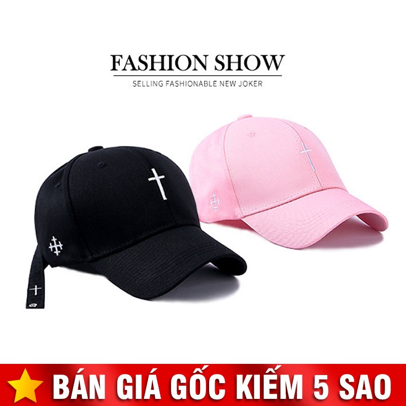 Nón Kết Nam Nữ Phối Hình Chữ Thập Đuôi Dài P1832