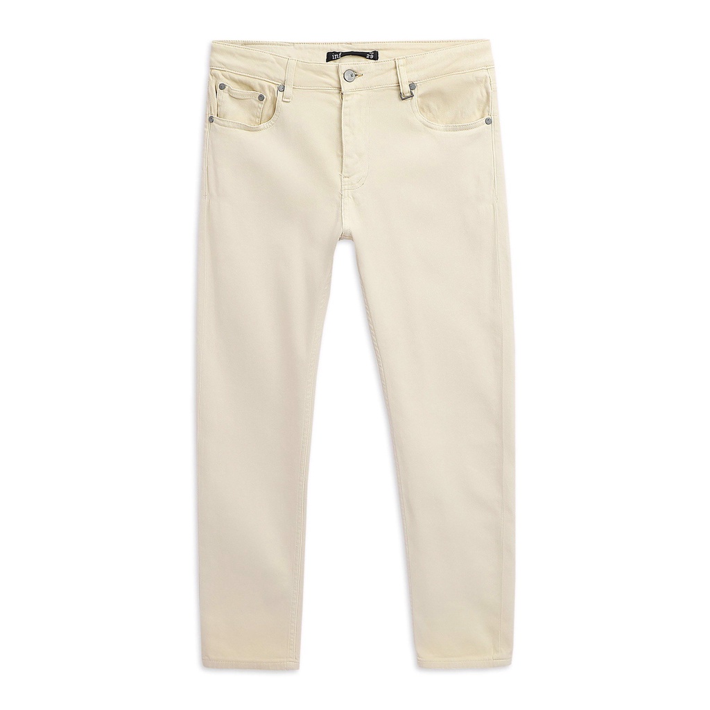 Quần Jean Nam INF Slim Straight C3 , Chất Denim Co giãn Dày Dặn , QJ003510,SOMEHOW