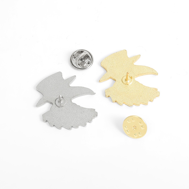 Ghim cài áo hình con quạ đen ngộ nghĩnh