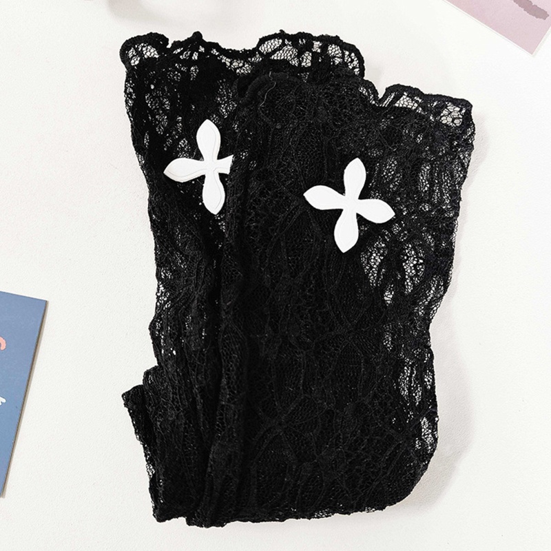 brroa Cute Lolita Short Socks Women Fashion Lace Floral Socks Girls Woman Short Sock