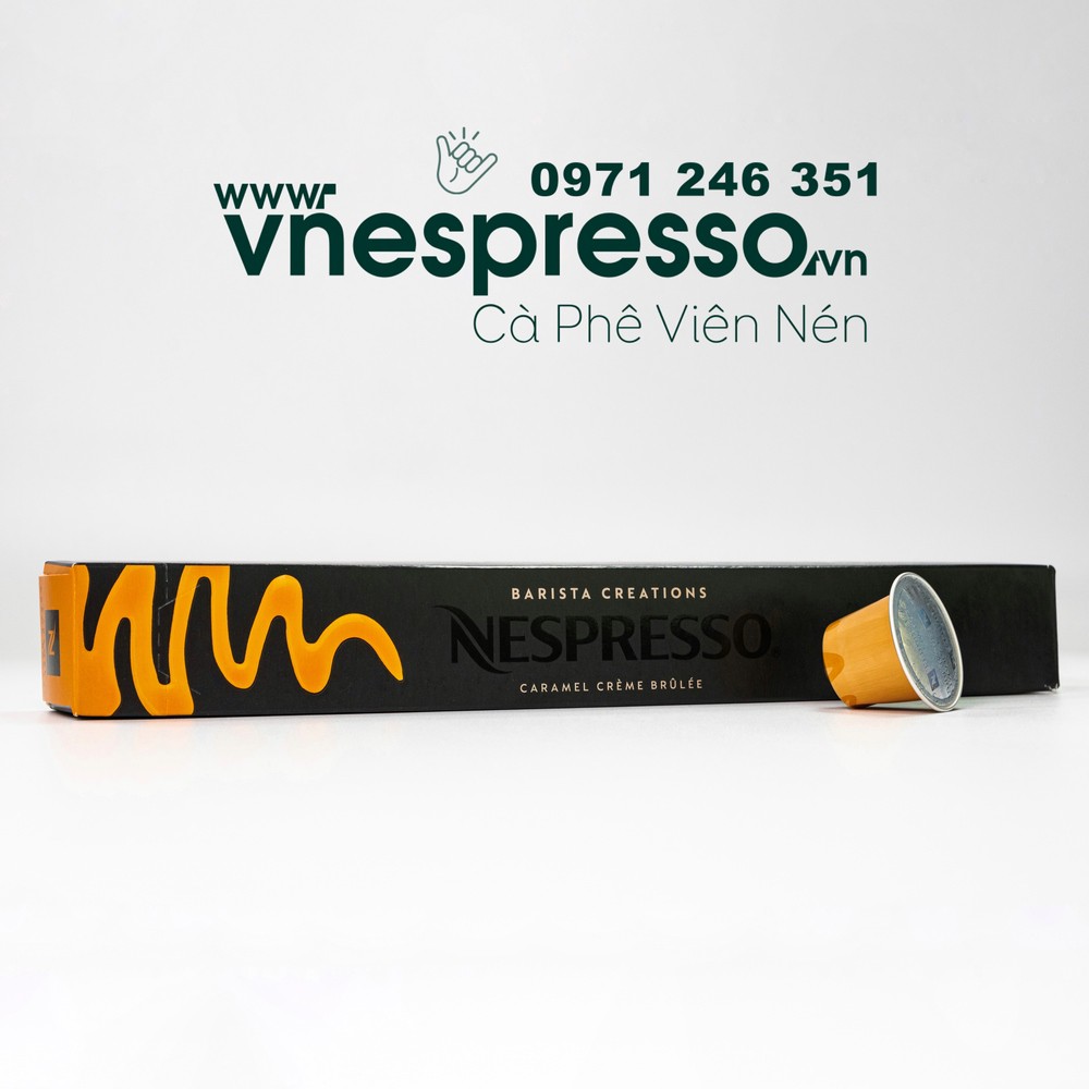 Viên nén cà phê Nespresso Dòng BARISTA CREATIONS Cà phê &quot;Phá Cách&quot; Hộp 10 viên