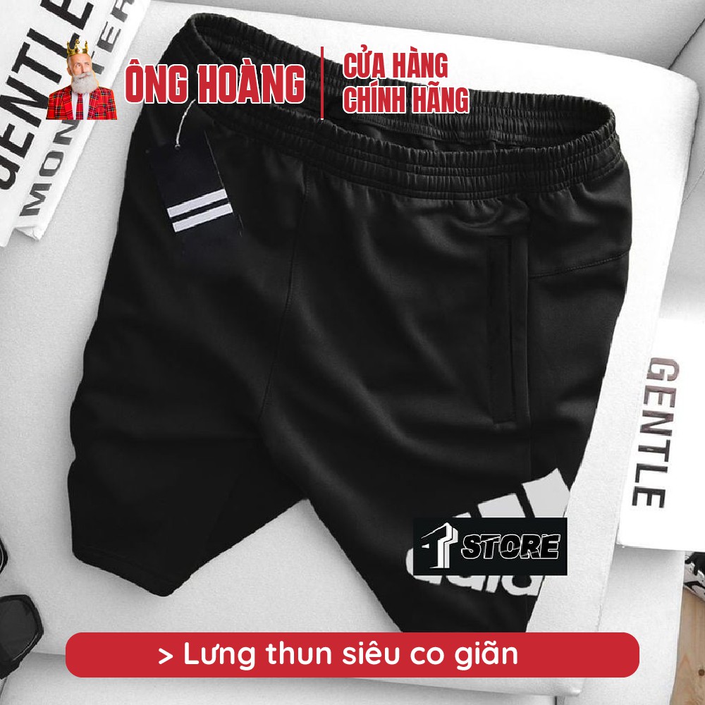 Quần short thể thao nam, tập gym, đá banh, thun thể thao dày dặn, co giãn tốt, thun lạnh biglogo | BigBuy360 - bigbuy360.vn