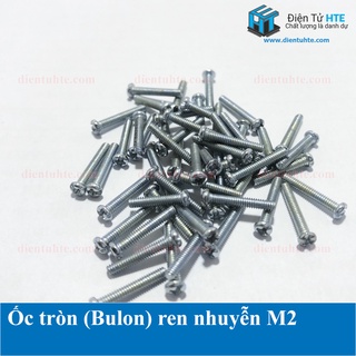 Ốc tròn ren nhuyễn M2 M3 M4 nhiều độ dài