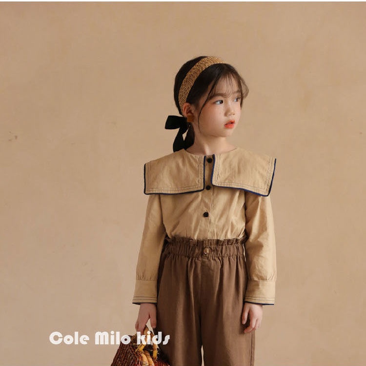 Set Áo Thun Tay Dài + Quần Dài Thời Trang Xuân Thu Mới Cho Bé Gái