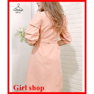 ⚡️[HÀNG CAO CẤP] Đầm Công Sở Cổ Vuông Tay Kiểu