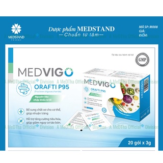 Medvigo - bổ sung chất xơ, chất xơ hòa tan, nhuận tràng, táo bón, trĩ, kẽm, vitamin b