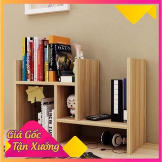 [XẢ KHO+FREE SHIP] Kệ sách gỗ để bàn ĐA NĂNG