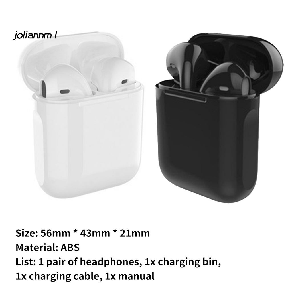 Tai Nghe Không Dây Bluetooth 5.0 Điều Khiển Cảm Ứng Âm Thanh Trong Suốt Phong Cách Thể Thao