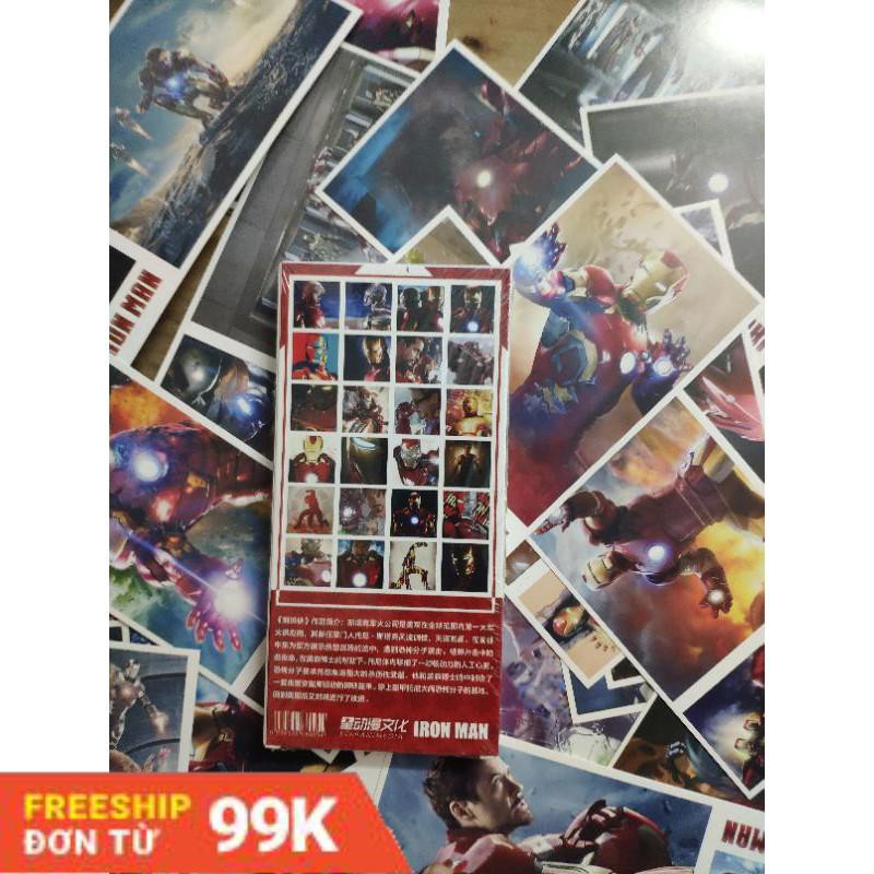 180 Bức Ảnh Postcard IRONMAN Người Sắt Marvel Để Trang Trí Phòng Ngủ+Thiệp Sinh Nhật+Quà Tặng Ý Nghĩa+Sticker dán đt