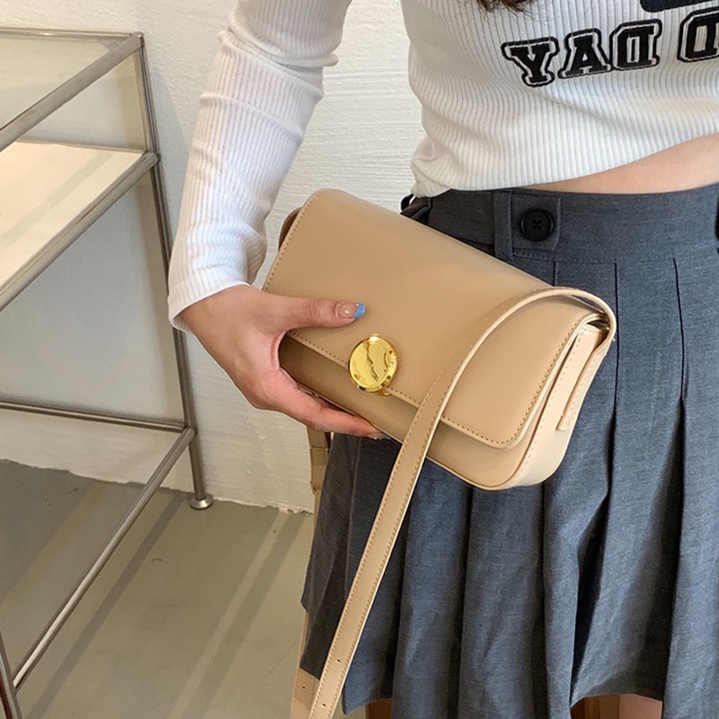 Túi đeo vai IELGY hình vuông nhỏ phong cách Hàn Quốc chất lượng cao cho nữ