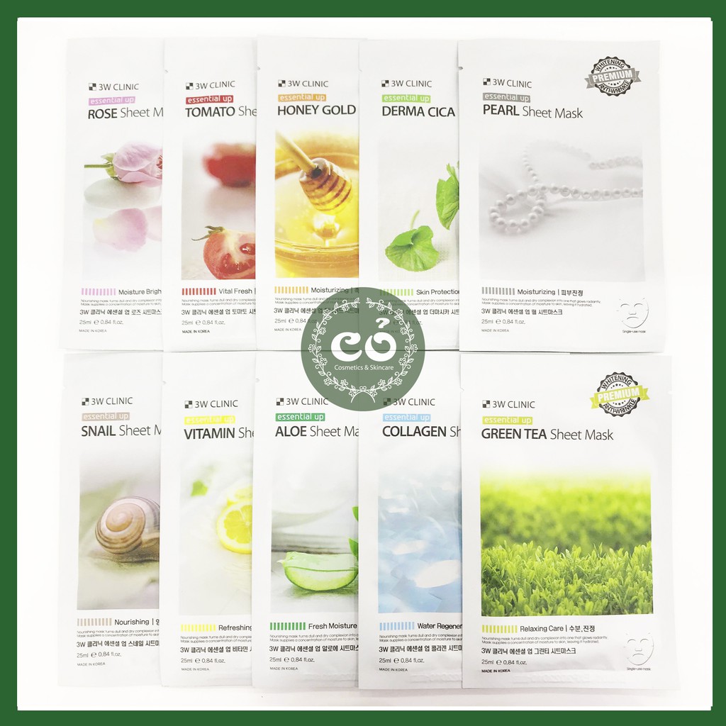 Mặt Nạ 3W Clinic Essential Up