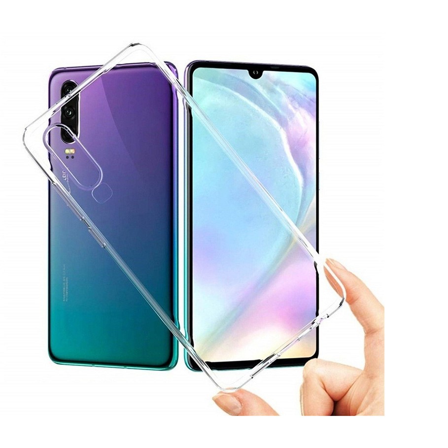 Ốp lưng dẻo trong suốt cao cấp 0.6mm cho điện thoại Huawei P30, Huawei P30 Lite, Huawei P30 Pro