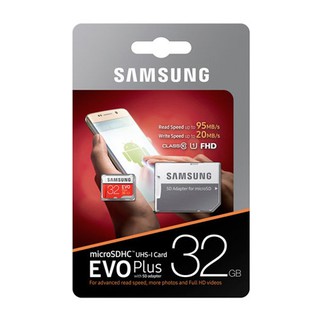 Thẻ nhớ samsung microsd evo plus u1 32gb class 10