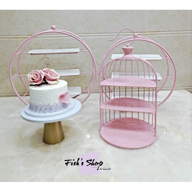 Khay đựng bánh sinh nhật, điểm tâm set 2 3 4