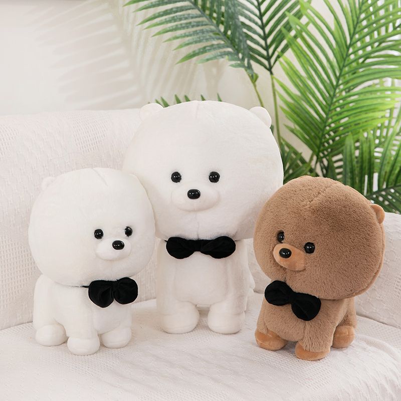 Gấu bông chó đứng, cún nhồi bông lông mịn hàng siêu đẹp, quà tặng gấu bông