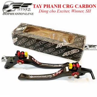 Tay Phanh CRG Carbon Siêu Nhẹ Dùng Cho Exciter, Winner SH 1 Đôi