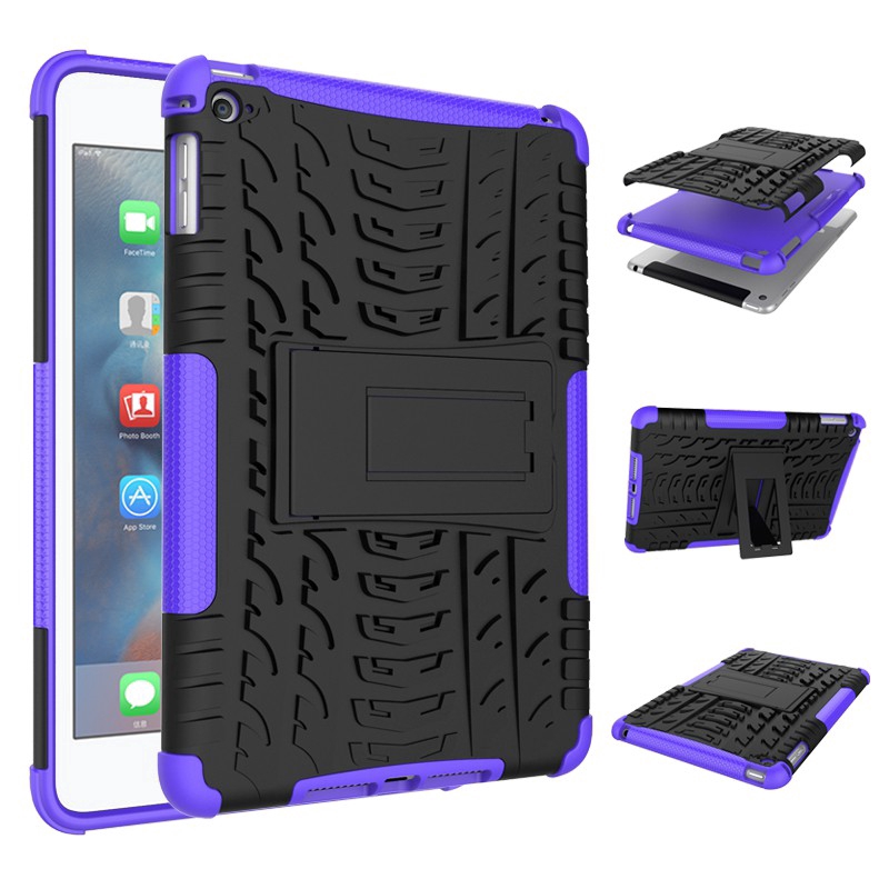 For [ Apple iPad Mini 4 ] Shockproof Tough Rugged Armor Hard Kickstand Back Tablet Case | BigBuy360 - bigbuy360.vn