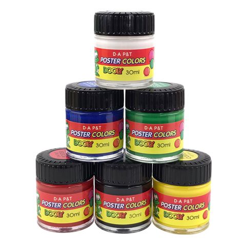 [Thanh lý] Màu Poster Dooly hũ lẻ 30ml