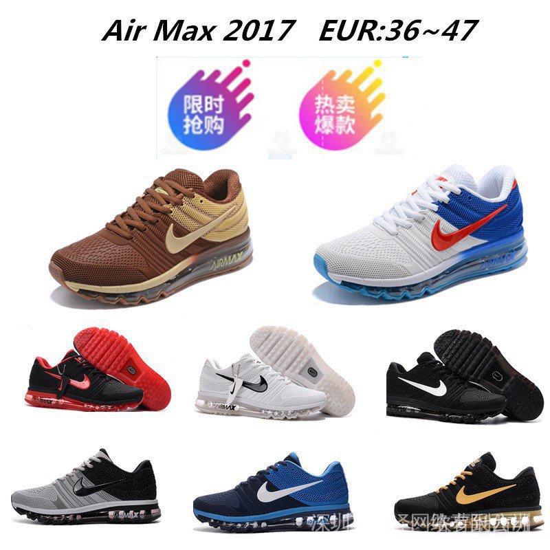 Giày Thể Thao NIKE AIR MAX 2017 Bằng Nhựa Nano 8m9l Thời Trang Cho Nam Nữ