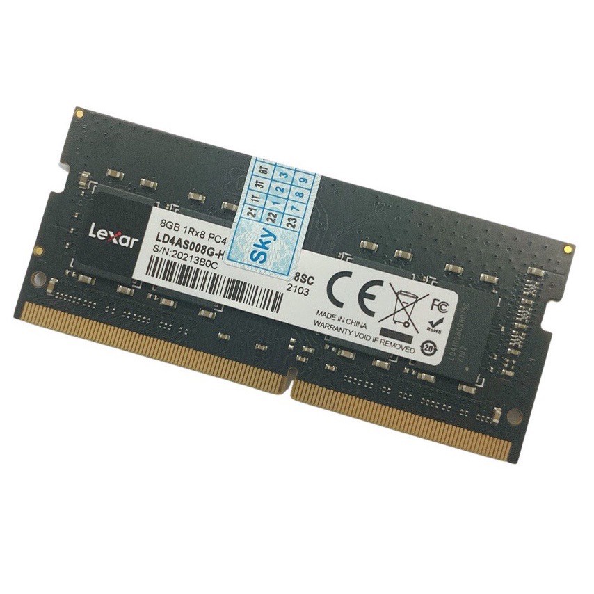 Ram Laptop Lexar 8GB DDR4 3200MHz - Mới Bảo hành 36 tháng