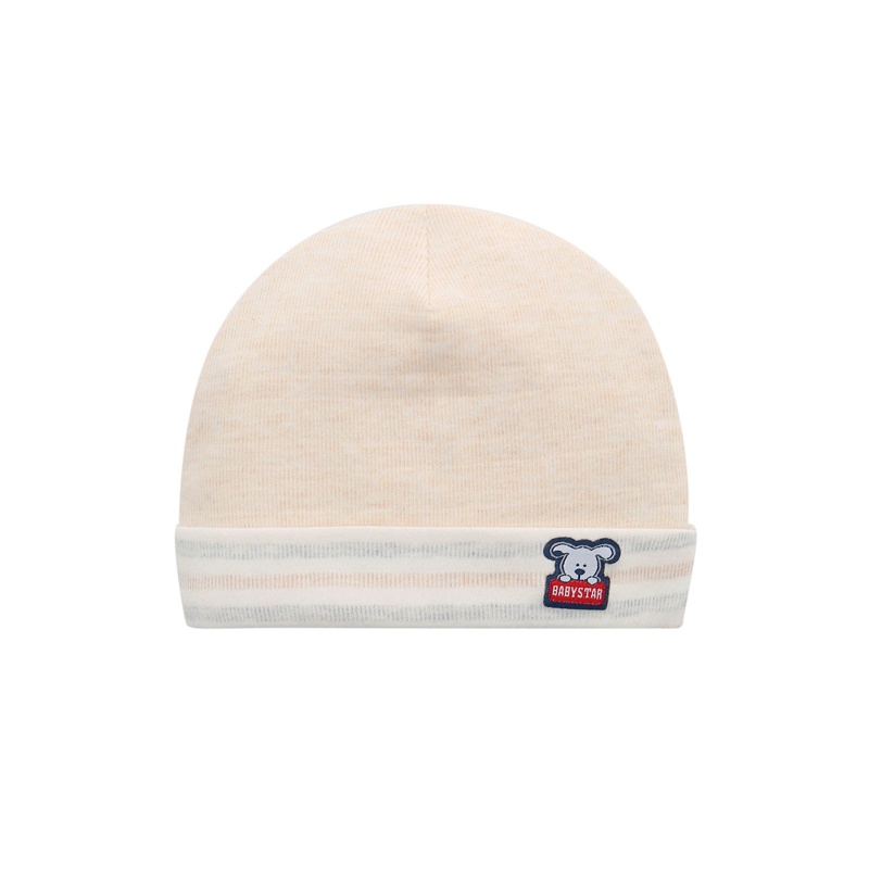 Mũ Beanie Vải Mềm Dễ Thương Cho Bé Sơ Sinh 0-6 Tuổi