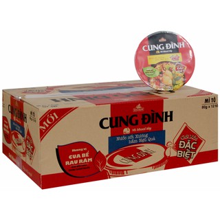 Thùng mì tô Cung Đình (12 tô)