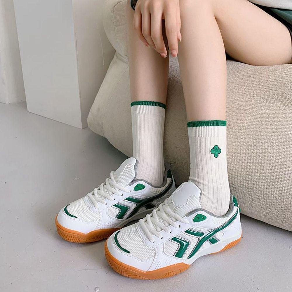 SOMEDAYZL Vớ Thể Thao Thêu Chữ Phong Cách Trẻ Trung Năng Động Dành Cho Nữ