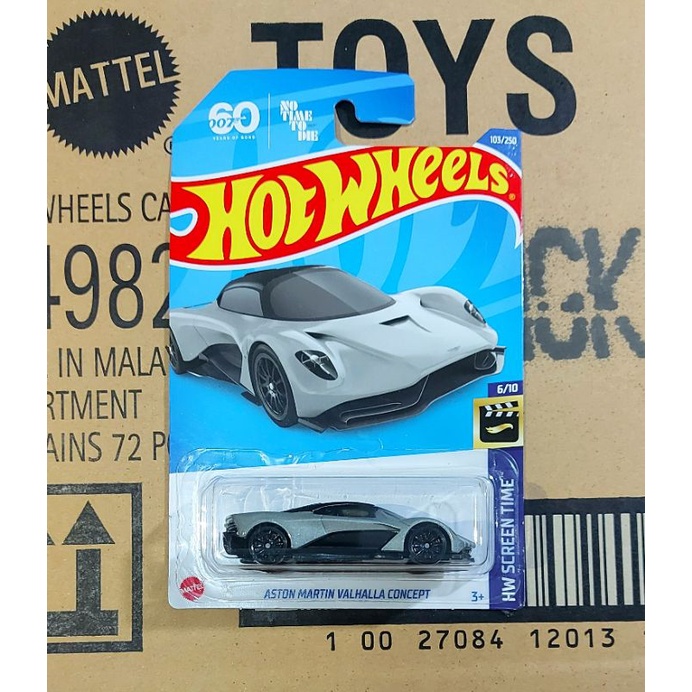Hotwheels ❈ ็ ก1 / 64 Aston martin valhalla concept