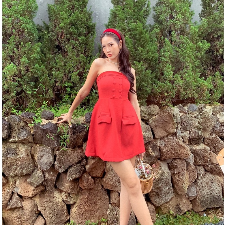 Đầm ống đỏ Nolan Dress Gem Clothing SP060369
