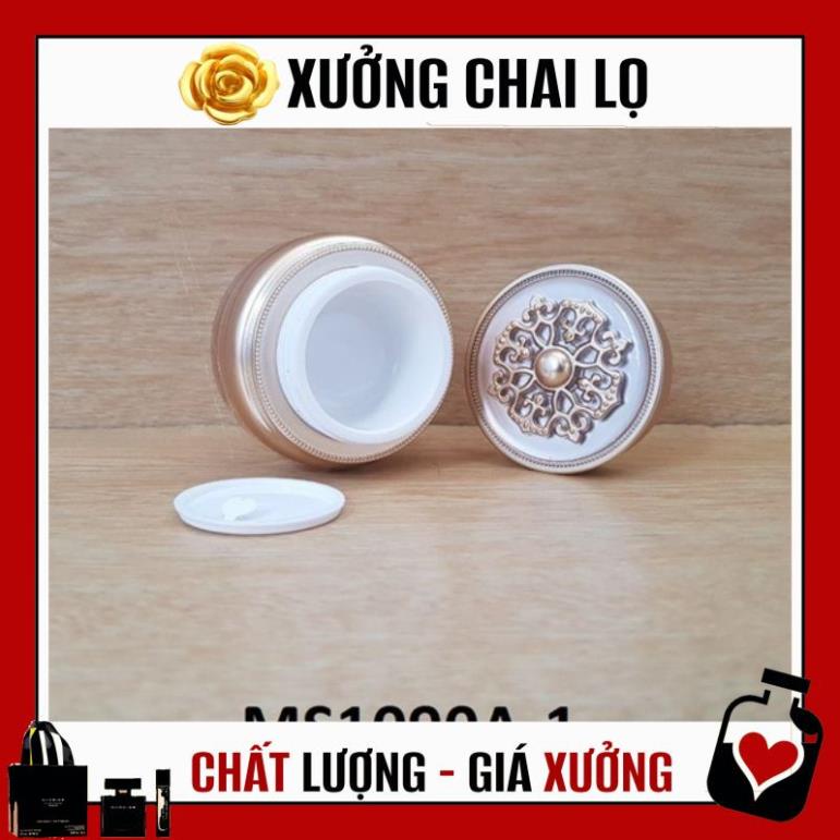 Hủ Đựng Kem ❤ TOP GIÁ RẺ ❤ Hủ Hoa Văn 15g dùng đựng kem face dưỡng da