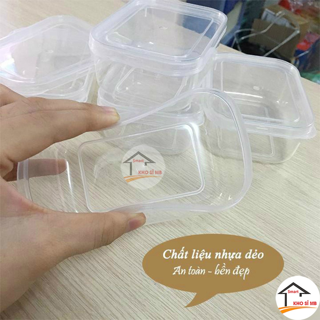 1 Hộp trữ đông, khay trữ đông chia đồ ăn dặm cho bé SIZE 150ML nhựa Việt Nhật - kho sỉ mb