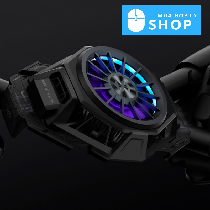 Quạt Tản Nhiệt Xiaomi Black Shark Fun Cooler Pro Làm Mát Cho Điện Thoại - Hàng Nhập Khẩu