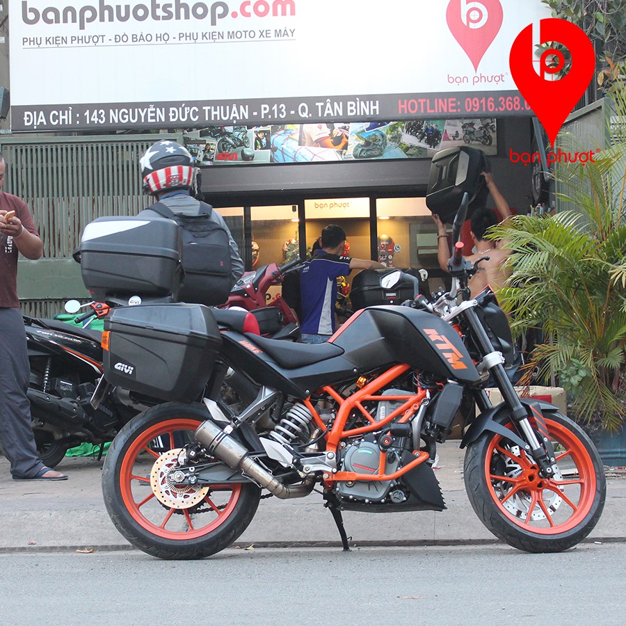 Baga hông cho xe KTM SB502 – Side Bag Holder KTM Duke