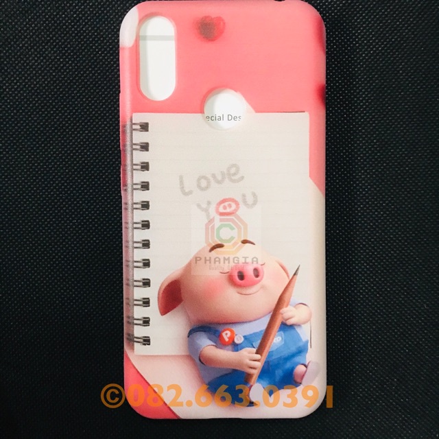 Ốp lưng hình vsmart joy 2+ (joy 2 plus) hình heo siêu đẹp (P2)