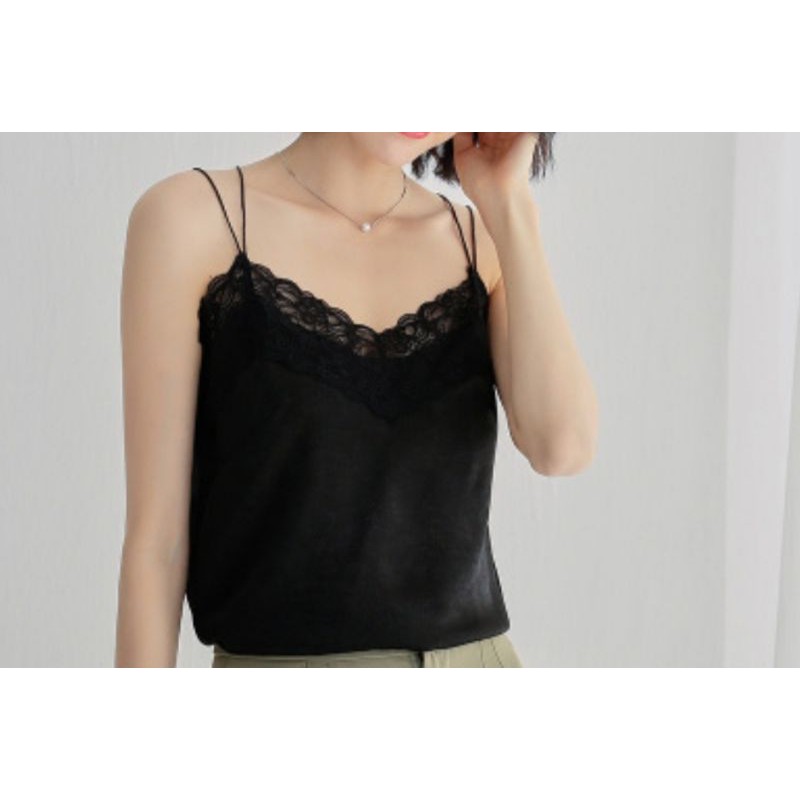 Combo áo dây đen chọn trên live stream