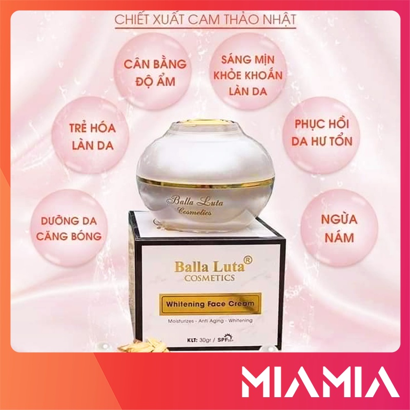 Kem Face Nâng Cơ Balla Luta chính hãng - Whitening Face Cream Bala Luta - 8936144070123